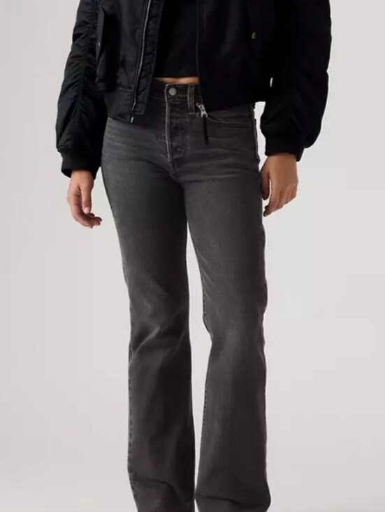 Levi's Denim - Levi's Wedgie Bootcut Jeans Black Size 31